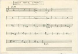 Cifras da canção "Sopram Ventos Adversos"