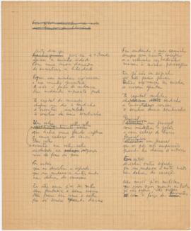 Poema / letra de canção