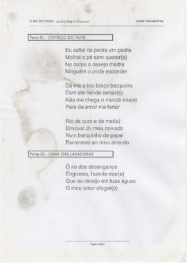 Letras da "Cena: lavadeiras"