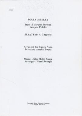 Partitura de "Sousa Medley"