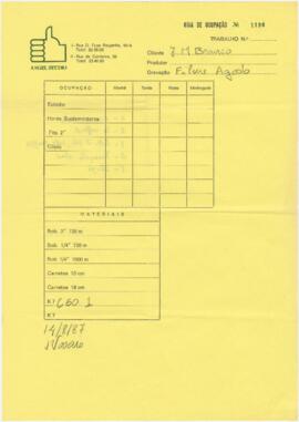 Guia de ocupação do Angel Studio