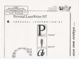 Folha timbrada da UPAV