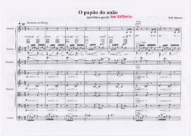 O papão do anão (partitura geral) por extenso