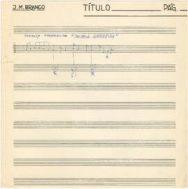 Partitura "Donzela Guerreira"