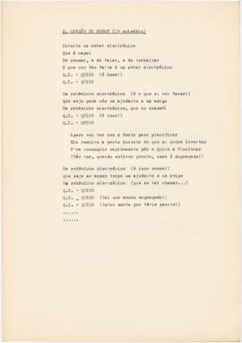 
"Canção do robot" (1º episódio)
