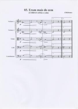 
Eram mais de cem (cordas refrões e coda)
