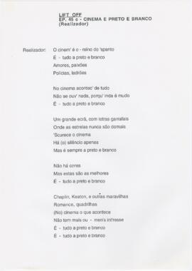 Ep. 45c - Cinema e preto e branco