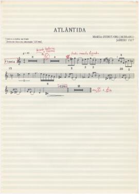 Parte de flauta 2 da canção "Atlântida"