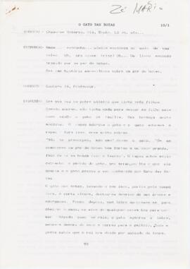 Guião e letra de canção