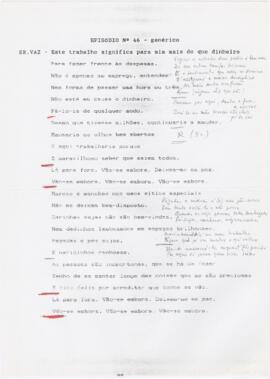 Episódio nº 46 - Genérico