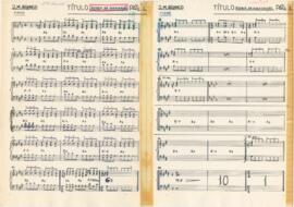 Parte de piano da canção "Elogio da Corporação"