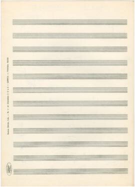 Partes de clarinetes II das canções "Todos à Rua" e "S. João do Porto"