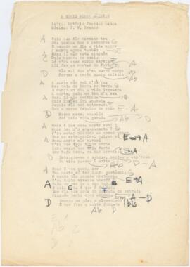 Letra da canção "A morte nunca existiu"