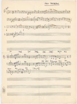 Partitura e cifras de "Fado Tripeiro"