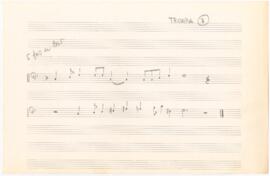 Parte de trompa 3 da canção "Adeus Ó Serra da Lapa"