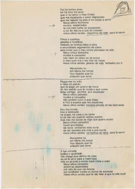 Letra da canção "Aqui dentro de casa"