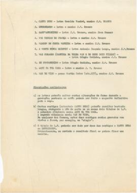 Alinhamento de canções