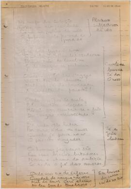 Correspondência de Regina Guimarães para José Mário Branco