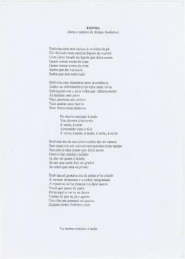 Letra da canção "Etelvina"