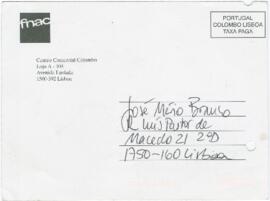 Postal da Fnac Colombo