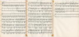 Parte de piano da canção "A Bela Adormecida"