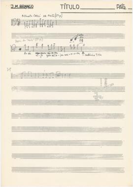 Partitura de "Tentanda via"