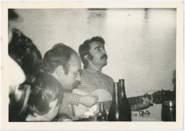 Fotografia de José Mário Branco e de Manuel Monteiro