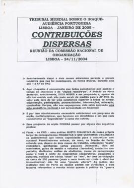 Contribuições dispersas