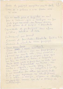 Texto + poemas e guiões