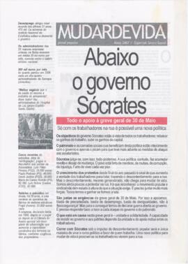 Número Especial Greve Geral do jornal "Mudar de Vida"
