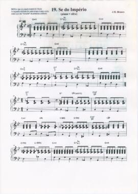 
Se do Império (piano + cifra)
