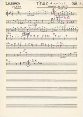 Parte de flauta de "A Noite I" e "Canção do leite"