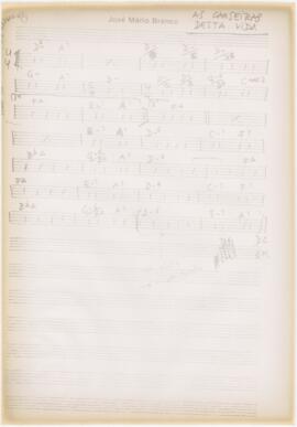 Cifras da canção "As canseiras desta vida"