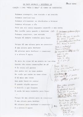 Episódio 19 - Mãos à obra (é tempo de construir)