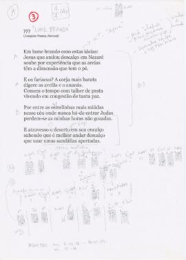 Letra da canção "Lume brando"