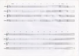 Parte de cordas da canção "As Armas do Amor"