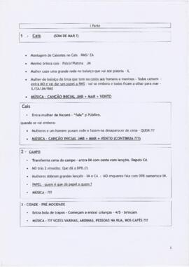 Sequência de cenas