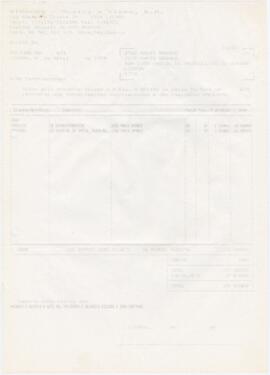 Factura / recibo da Strauss