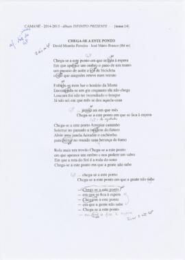 Chega-se a Este Ponto