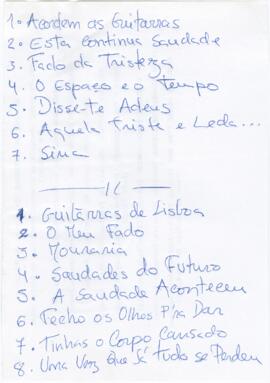 Documentação diversa (mapeamentos, letras, alinhamentos)