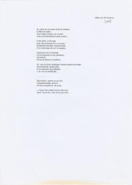 Poema de Mário de Sá-Carneiro