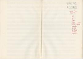 Partitura e apontamentos