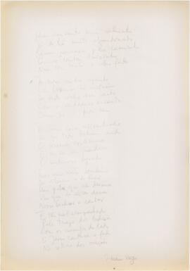 Letra da canção "O retiro das orações"