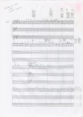 Partitura e cifras de "Mudar de vida"