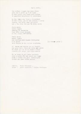 Letra da canção "Maria Moura"