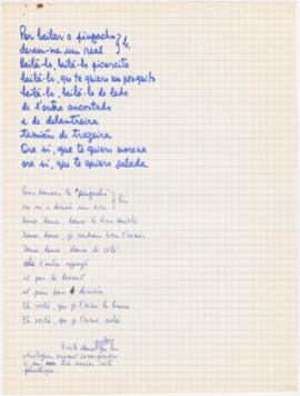 Letra da canção "O Pingacho" + tradução