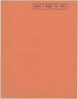 Adeus Ó Serra da Lapa