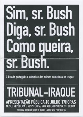 Cartaz de apresentação pública