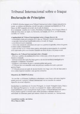 Declaração de Princípios