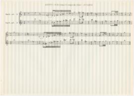 Partes de guitarra eléctrica 1 e 2 de "O crime / corpo de Júlia (6)"